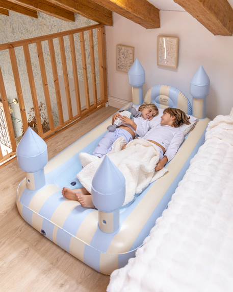 Matelas gonflable enfant pvc resistant Bleu+Rose 4 - vertbaudet enfant 