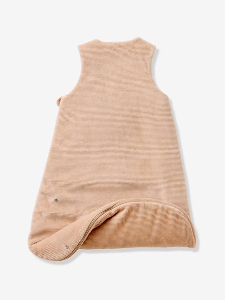 Gigoteuse bébé velours côtelé beige 6 - vertbaudet enfant 