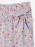 Pantalon fille large motifs fleurs Léopard+vanille+vert 7 - vertbaudet enfant 