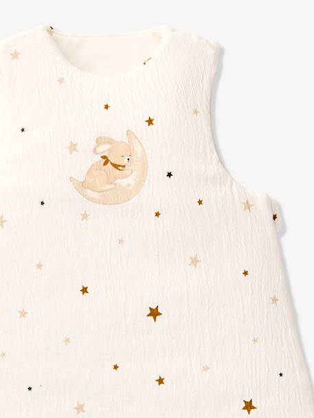 Gigoteuse jersey gauffré bébé écru 6 - vertbaudet enfant 