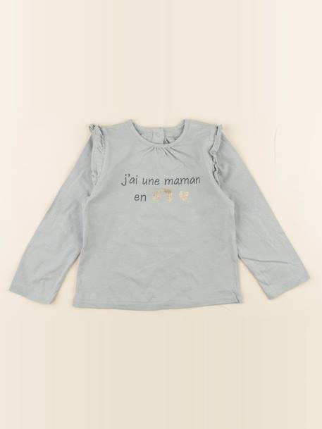 Tee-shirt - 36 mois Vert 1 - vertbaudet enfant 