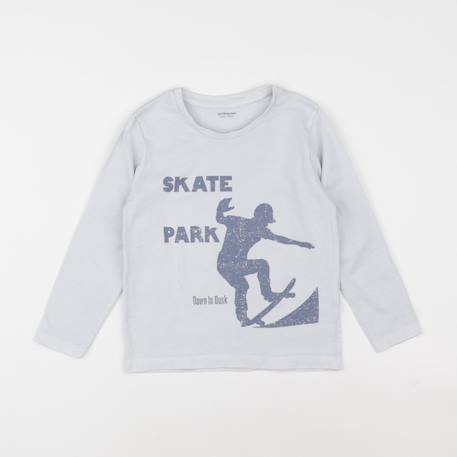 Tee-shirt - 6 ans Blanc 1 - vertbaudet enfant 