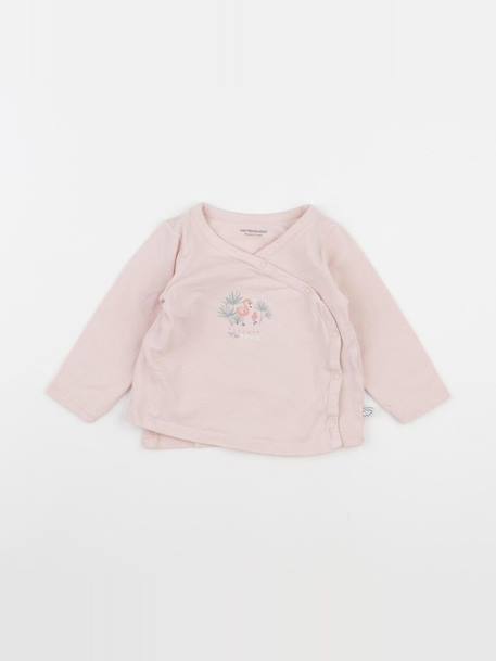 Tee-shirt - 9 mois Rose 1 - vertbaudet enfant 