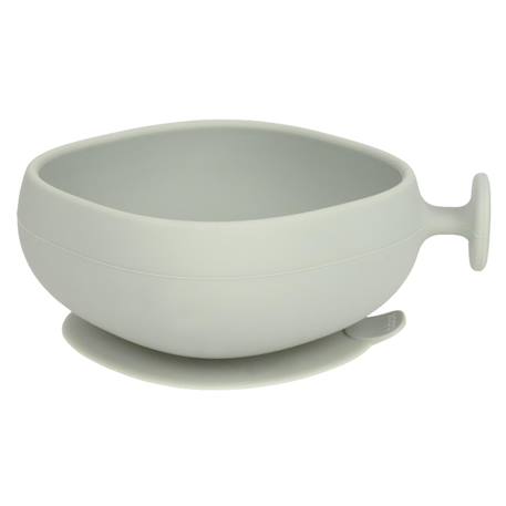 Bol à ventouse et couvercle Beige+Bleu+Rose+Vert de gris 20 - vertbaudet enfant 