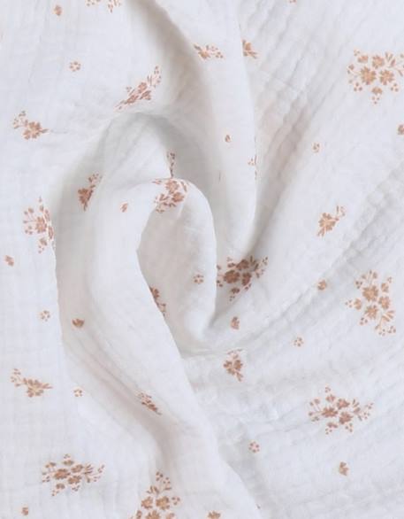 Lot de 3 langes 70* coton bio Ecru 3 - vertbaudet enfant 