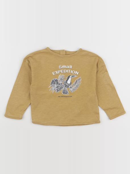 Tee-shirt - 18 mois Jaune 1 - vertbaudet enfant 