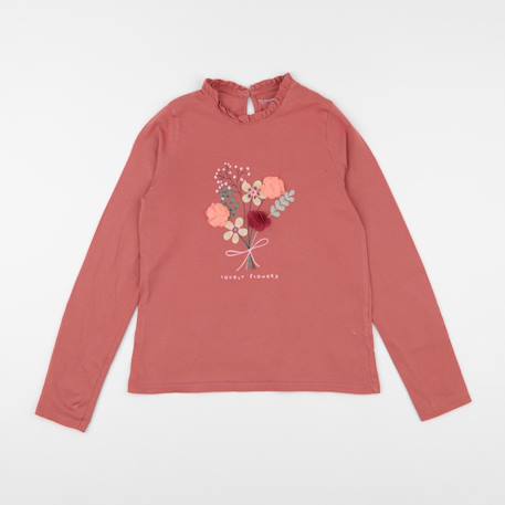 Tee-shirt - 10 ans Rose 1 - vertbaudet enfant 