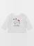 Tee-shirt - 9 mois Blanc, gris 1 - vertbaudet enfant 