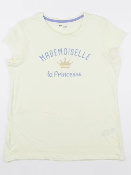 Tee-shirt - 12 ans Jaune, or 1 - vertbaudet enfant 