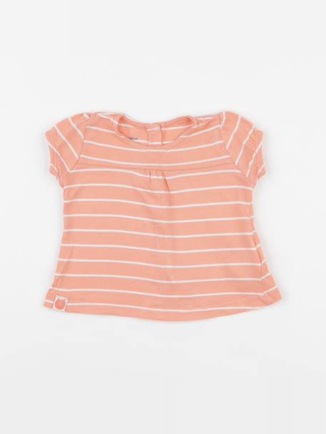 Tee-shirt - 6 mois Rose 1 - vertbaudet enfant 