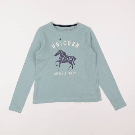 Tee-shirt - 10 ans Bleu 1 - vertbaudet enfant 