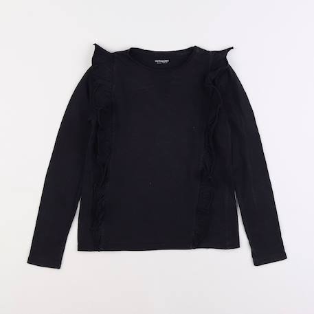 Tee-shirt - 8 ans Noir 1 - vertbaudet enfant 