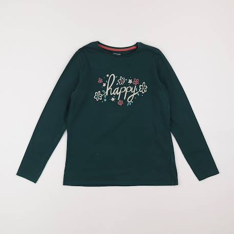 Tee-shirt - 12 ans Vert 1 - vertbaudet enfant 