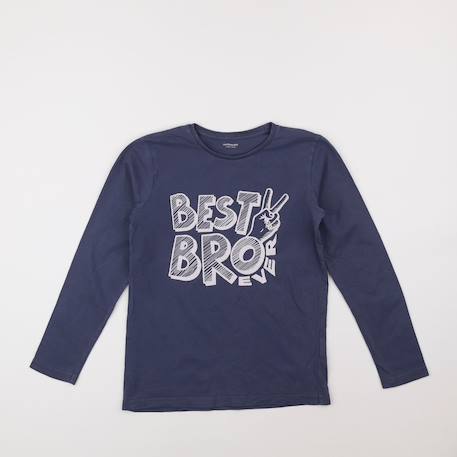 Tee-shirt - 12 ans Bleu 1 - vertbaudet enfant 