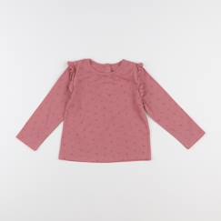 Seconde main-Fille-T-shirt, sous pull-Tee-shirt - 24 mois