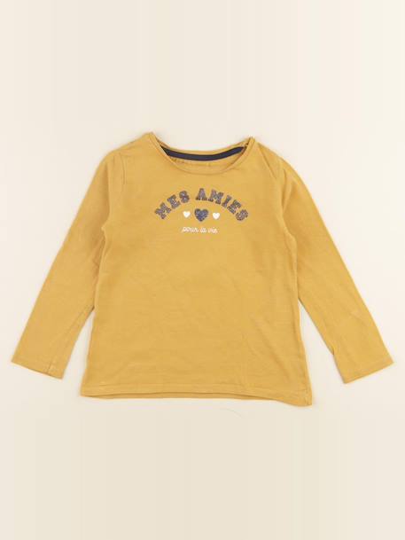 Tee-shirt - 4 ans Jaune 1 - vertbaudet enfant 