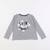 Tee-shirt - 4 ans Gris 1 - vertbaudet enfant 