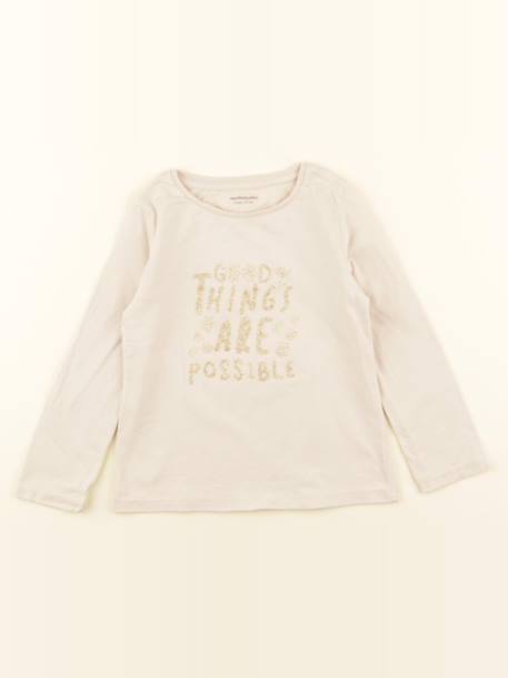 Tee-shirt - 3 ans Blanc 1 - vertbaudet enfant 