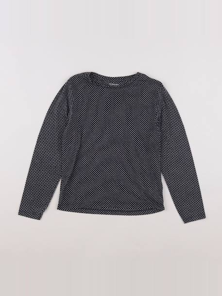 Tee-shirt - 8 ans Gris 1 - vertbaudet enfant 