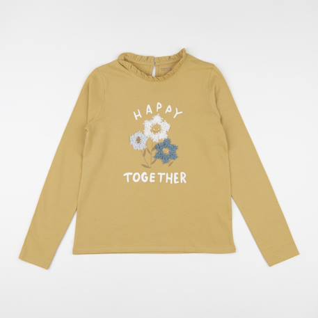 Tee-shirt - 12 ans Jaune 1 - vertbaudet enfant 