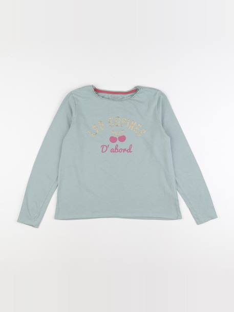 Tee-shirt - 12 ans Vert 1 - vertbaudet enfant 