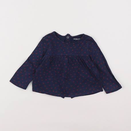 Tee-shirt - 3 mois Bleu 1 - vertbaudet enfant 