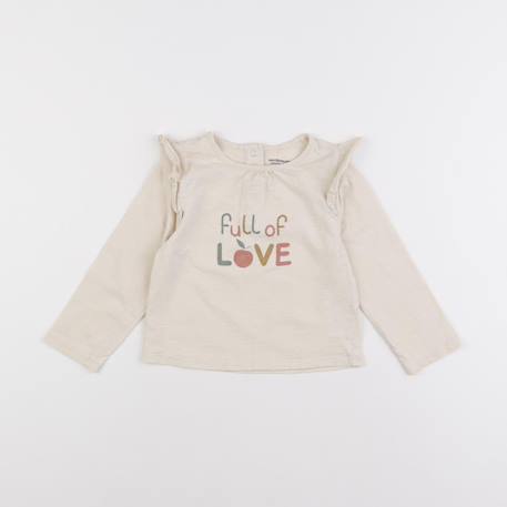 Tee-shirt - 24 mois Beige 1 - vertbaudet enfant 