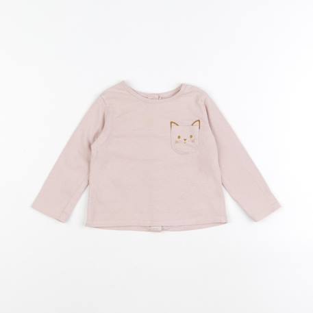 Tee-shirt - 6 mois Rose 1 - vertbaudet enfant 