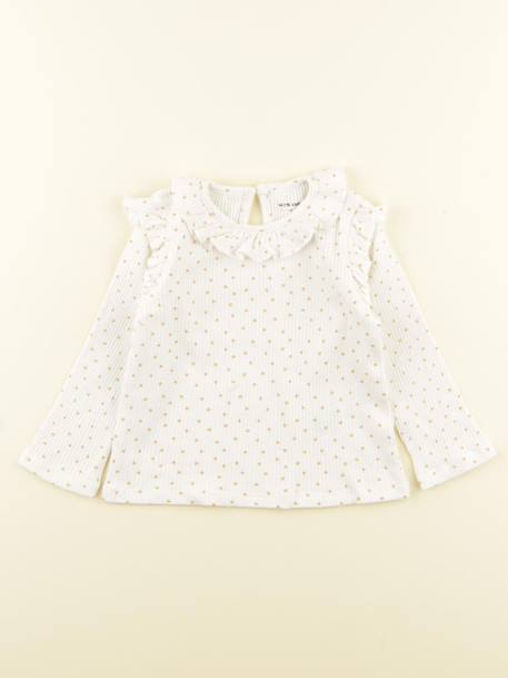 Tee-shirt - 18 mois Blanc 1 - vertbaudet enfant 