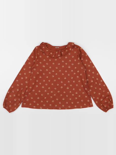 Tee-shirt - 10 ans Marron, or 1 - vertbaudet enfant 