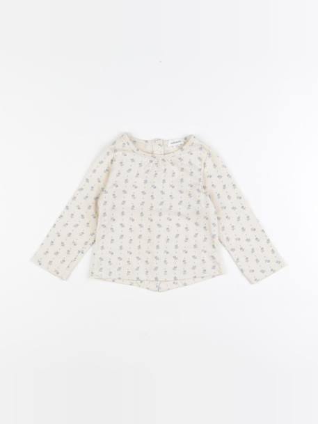 Tee-shirt - 9 mois Beige 1 - vertbaudet enfant 