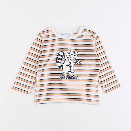 Tee-shirt - 9 mois Multicolore 1 - vertbaudet enfant 