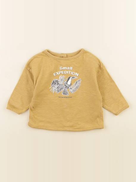 Tee-shirt - 6 mois Jaune 1 - vertbaudet enfant 