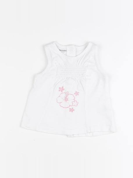 Débardeur - 6 mois Blanc 1 - vertbaudet enfant 