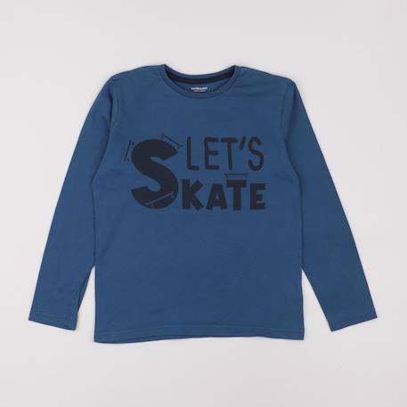 Tee-shirt - 10 ans Bleu 1 - vertbaudet enfant 