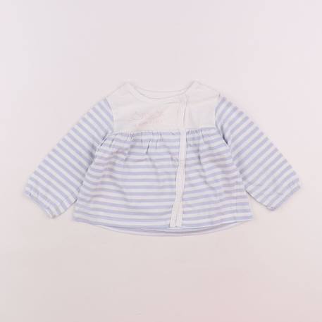 Tee-shirt - 9 mois Blanc 1 - vertbaudet enfant 