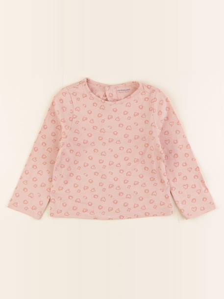 Tee-shirt - 18 mois Rose 1 - vertbaudet enfant 