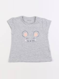 Seconde main-Fille-Tee-shirt - 12 mois