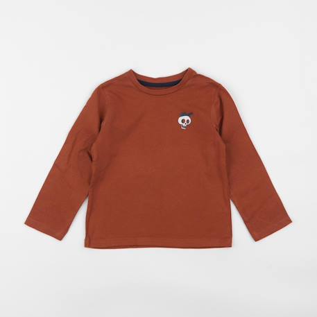Tee-shirt - 4 ans Marron 1 - vertbaudet enfant 