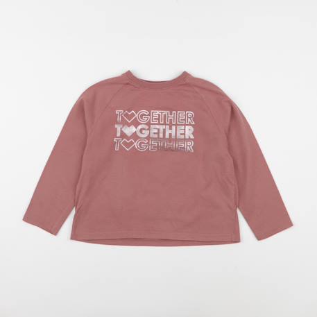 Tee-shirt - 6 ans Rose 1 - vertbaudet enfant 
