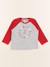 Tee-shirt - 18 mois Gris, rouge 1 - vertbaudet enfant 