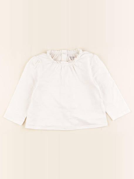 Tee-shirt - 12 mois Beige 1 - vertbaudet enfant 
