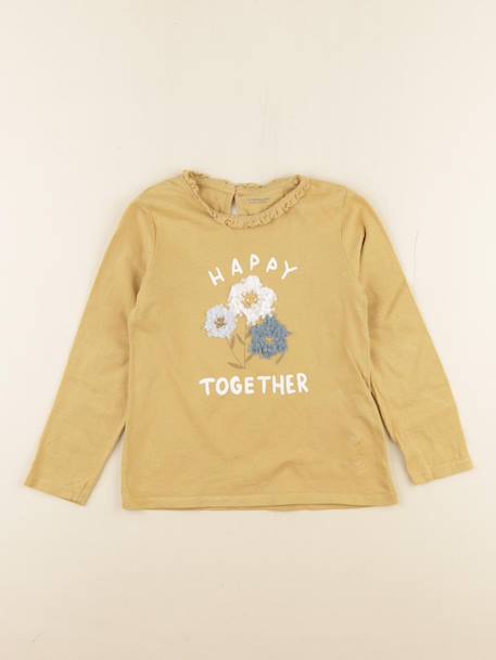 Tee-shirt - 6 ans Jaune 1 - vertbaudet enfant 