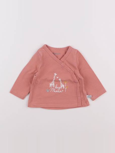 Tee-shirt - 3 mois Rose 1 - vertbaudet enfant 