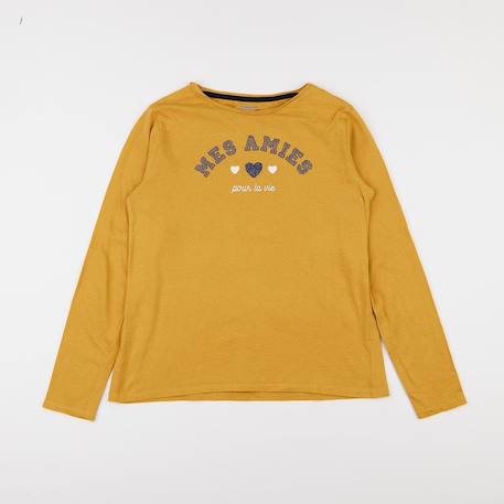 Tee-shirt - 12 ans Jaune 1 - vertbaudet enfant 