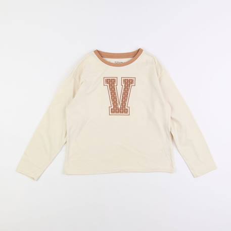 Tee-shirt - 8 ans Marron 1 - vertbaudet enfant 