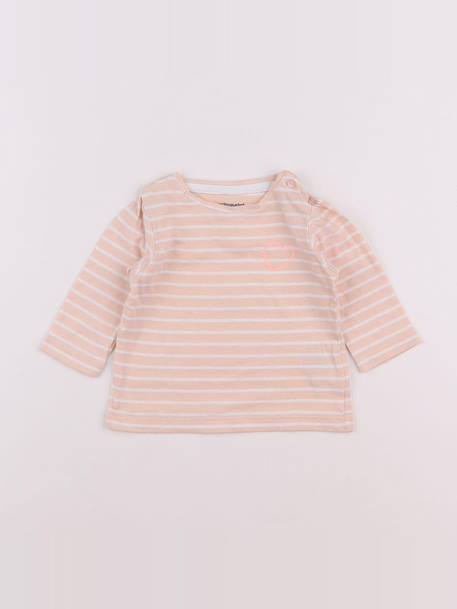 Tee-shirt - 3 mois Rose 1 - vertbaudet enfant 