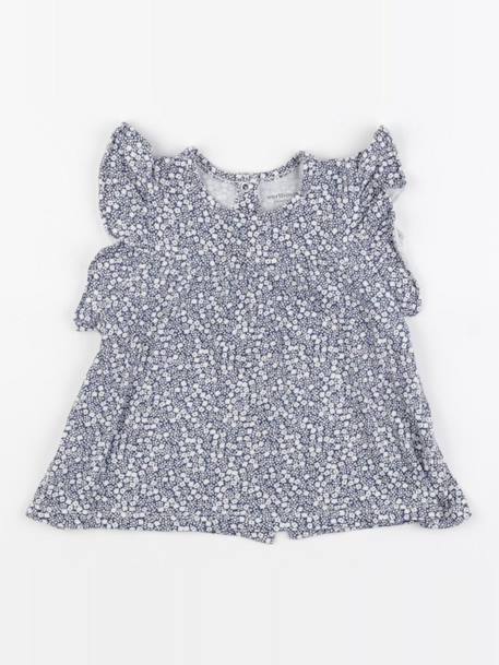 Tee-shirt - 24 mois Blanc, bleu 1 - vertbaudet enfant 