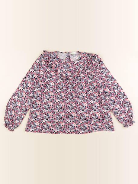 Tee-shirt - 9 ans Multicolore, rose 1 - vertbaudet enfant 