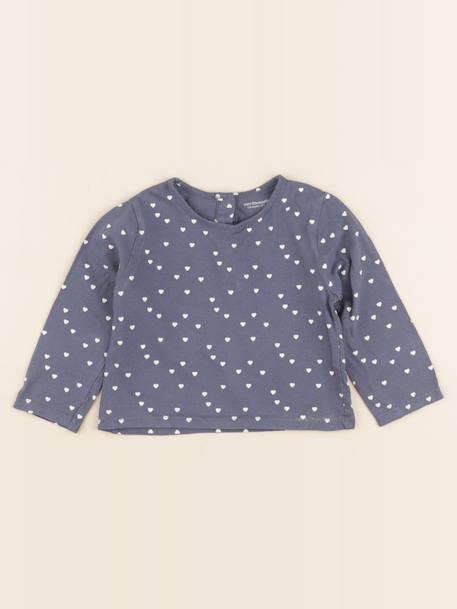 Tee-shirt - 18 mois Bleu 1 - vertbaudet enfant 